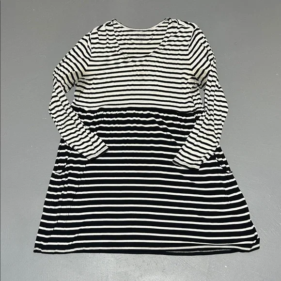 Soma Striped Long Sleeve Stretchy Dress (Women’s Large) - Picture 1 of 9